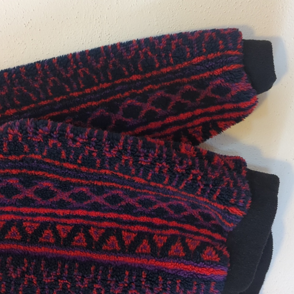 Winter Park Colorado | Cyn Bad | Vintage | Oversized Fleece Ski Sweater | XL - Picture 7 of 8